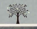 Tree and Birds Wall Decal  Tree Art Stickers